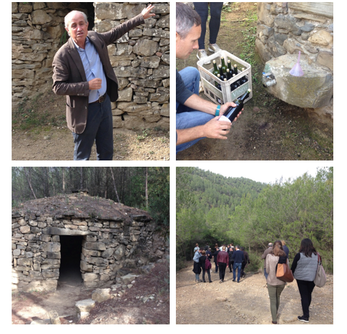 El proyecto del Vino de Tina de Mas Arboset de la familia Roqueta de Abadal. 