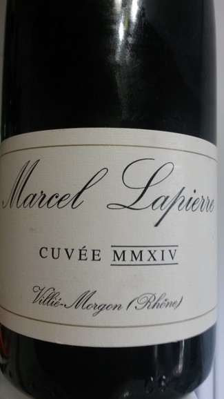 Marcel Lapierre Cuvée MMXIV 2014