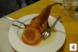 Pera cotta al forno