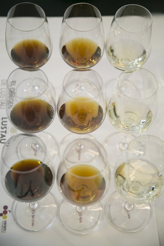 Cata Lustau Salón de Vinos Especiales Verema