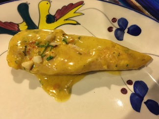 Pollo al curry