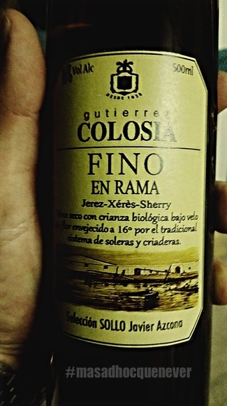Gutiérrez Colosía fino en rama