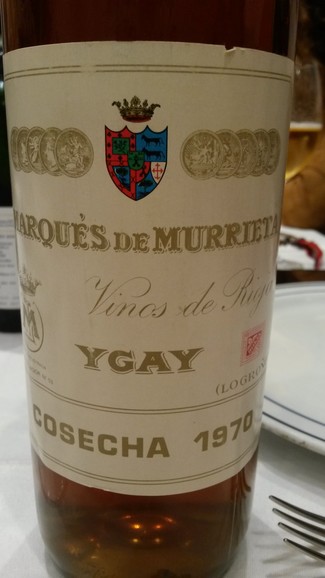 Marqués de Murrieta blanco 1970