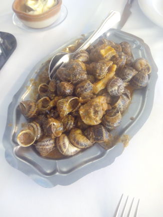 Caracoles a "l'adoba".