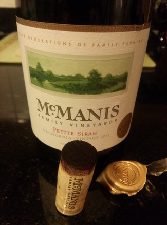 McManis Family Vineyards Petite Syrah 2011