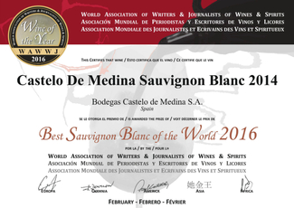 Castelo de Medina Sauvignon Blanc elegido como el mejor del mundo