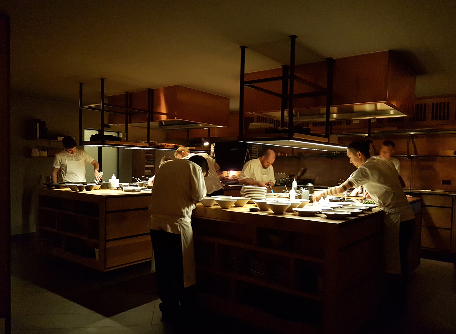 Kadeau (Copenhague). Momentos "hygge", caros, pero "hygge".