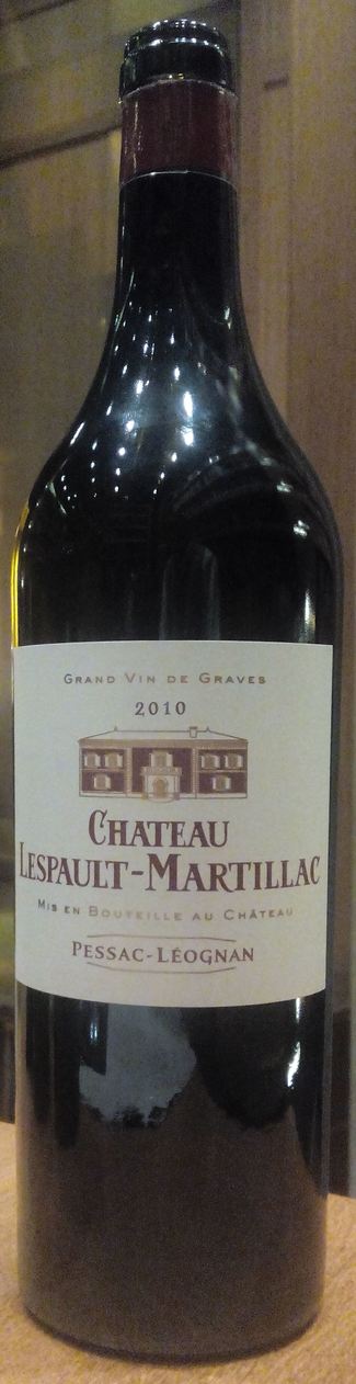 Château Lespault-Martillac 2010