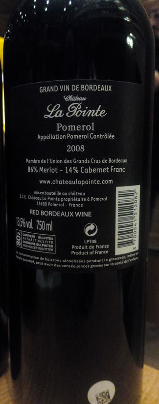 Château La Pointe 2008