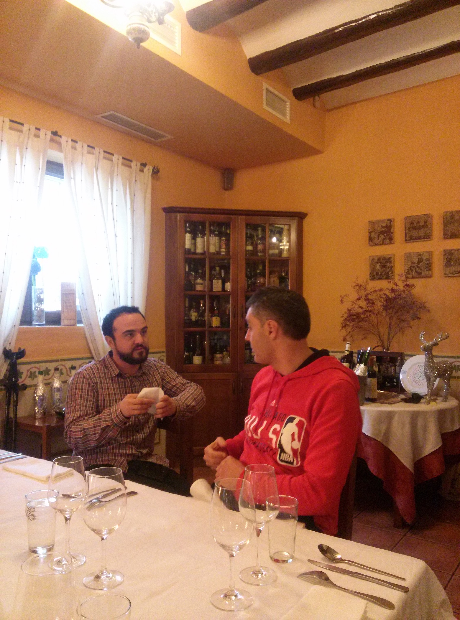 Preparándonos para el festival