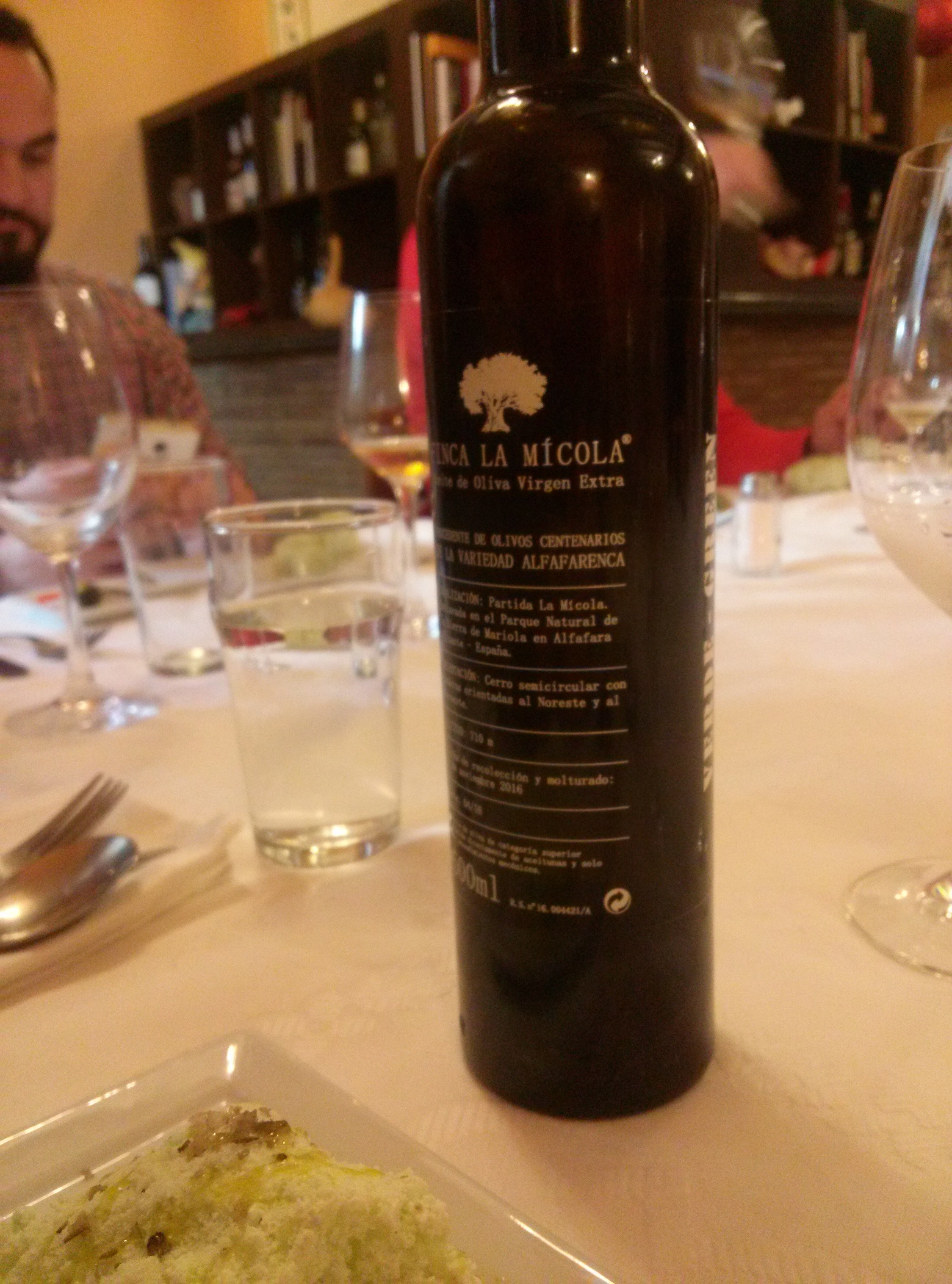 AOVE de Alfafarenca para el helado del primero de los entrantes