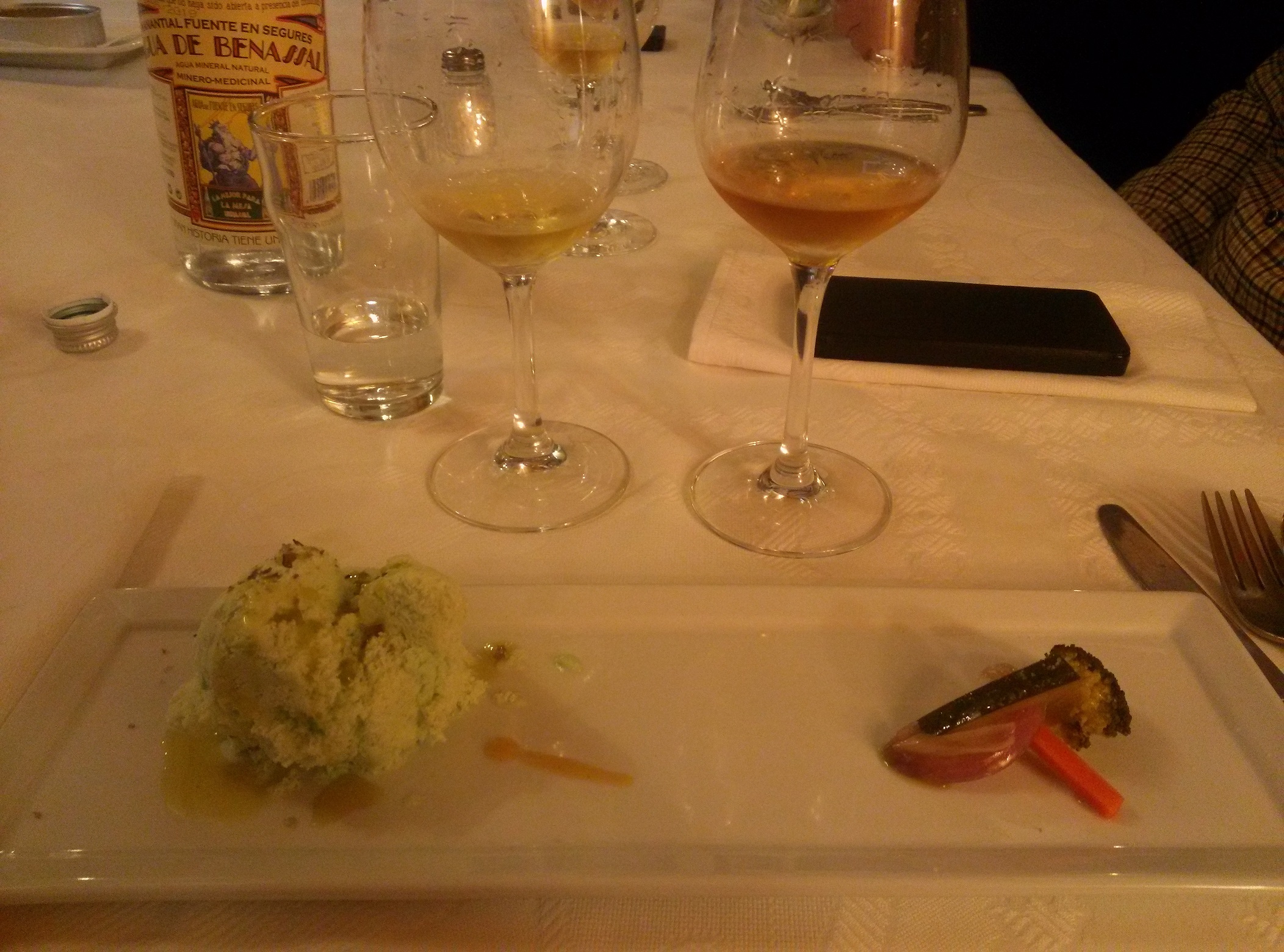 Espectacular Helado con aceite de alfafarenca