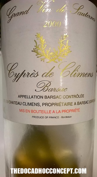 Cypres de Climens 2000