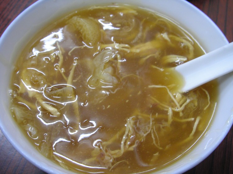 sopa de aleta de tiburón