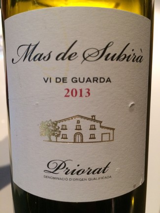 Mas de Subirà 2013