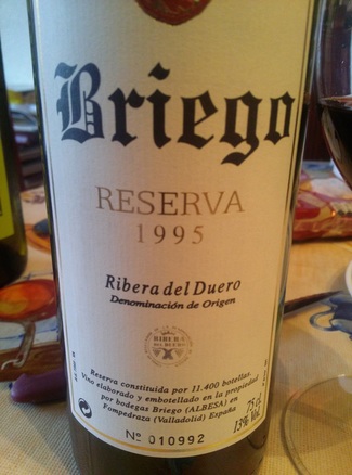 Briego Reserva 1995