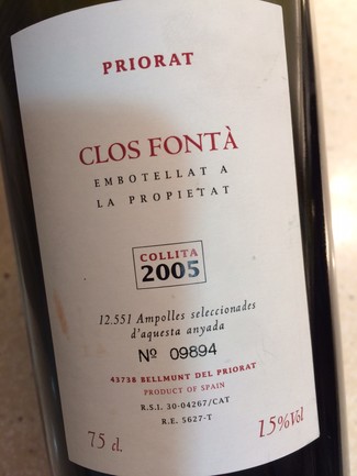Clos Fonta 2005