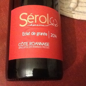 Domaine Serol "Eclat de granite" 2014