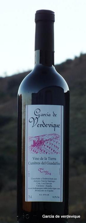 García de Verdevique Tinto 2014