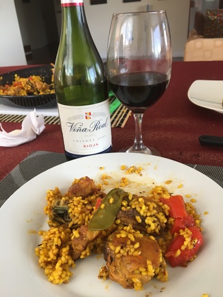 Con la paella