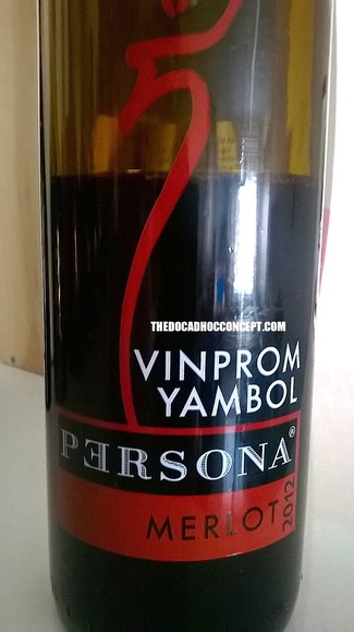 Persona Merlot 2012