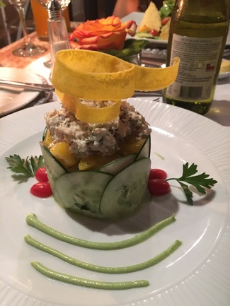 Ensalada de cangrejo