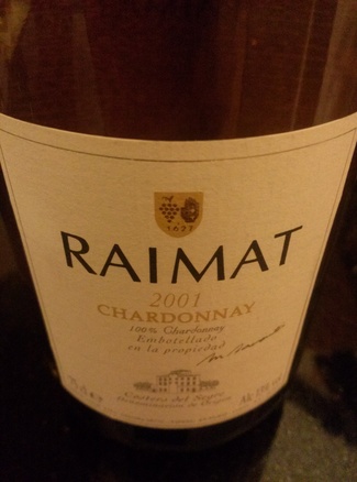 Raimat Chardonnay Selección Especial 2001