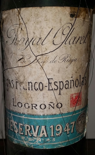 Royal Claret Bodegas Franco - Españolas Reserva 1947