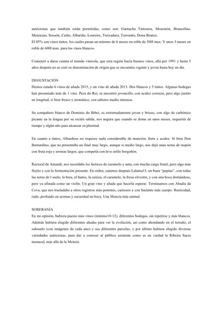 Ribeira Sacra, "El vino de los Césares"