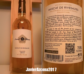 Arnaud de Villeneuve Tradicion Milesime 2013