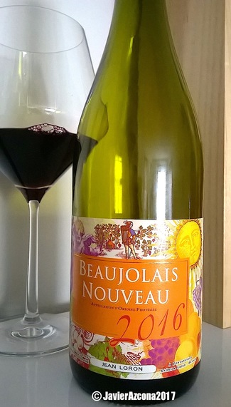 Beaujolais Nouveau Jean Loron 2016