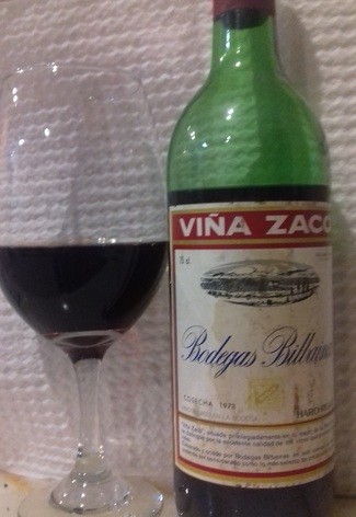 Viña Zaco reserva 1978
