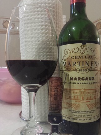 Chateau Martinens Margaux 1985