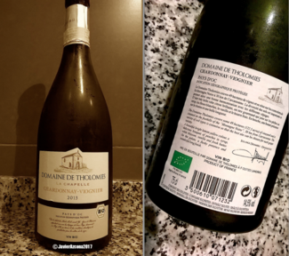 Domaine de Tholomies Chardonnay-Viognier 2015