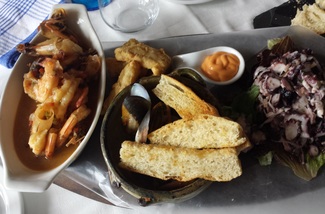 La tabla de mariscos