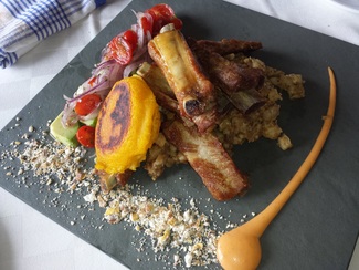 Costillas braseadas