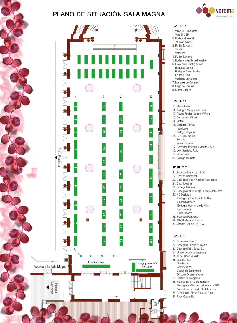 Plano Experiencia Verema Mallorca 2017