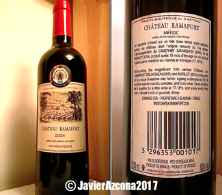 Chateau Ramafort -Cru Bourgeois- 2004