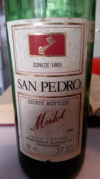 San Pedro Merlot 1990