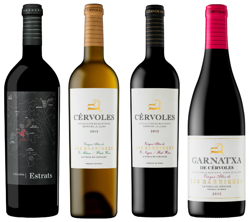 Cérvoles Celler conquista Catavinum World Wine & Spirits Competition 2017