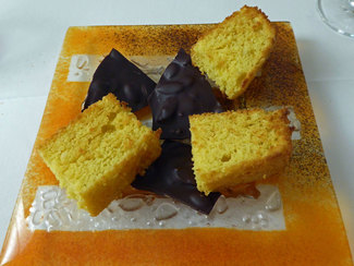 Pa de pessic con chocolate