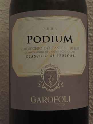 Podium. Garofoli. 2004