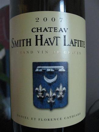 Chateau Smith Haut Laffite pessac-leognan blanc 2007