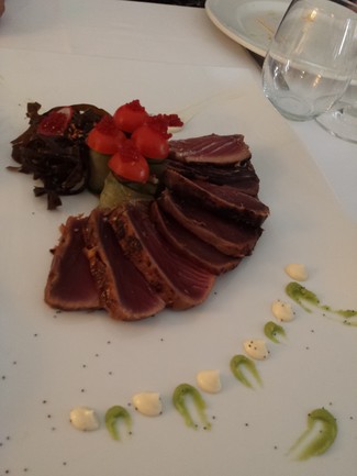 Tataki de atún