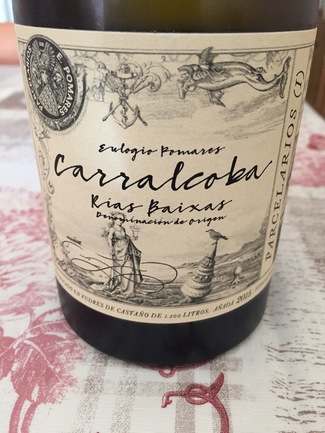 Eulogio Pomares Carralcoba albariño 2015
