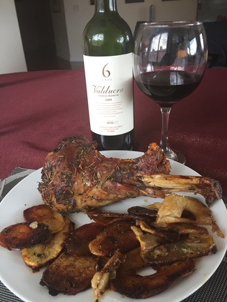 Pavo al horno