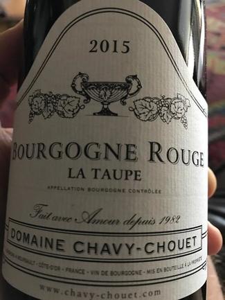 DOMAINE CHAVY CHOUET La Taupe 2015