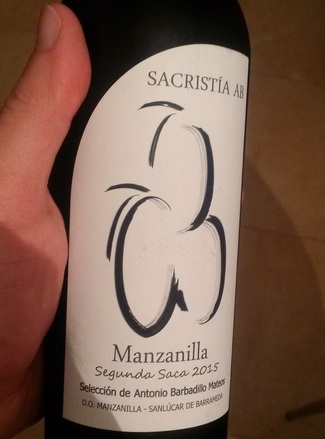 Sacristía AB Manzanilla Segunda Saca 2015