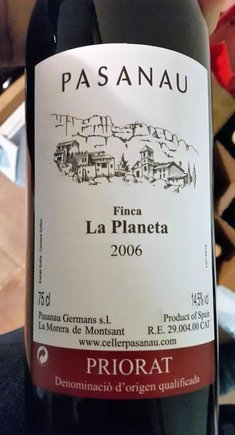 Pasanau Finca La Planeta 2006