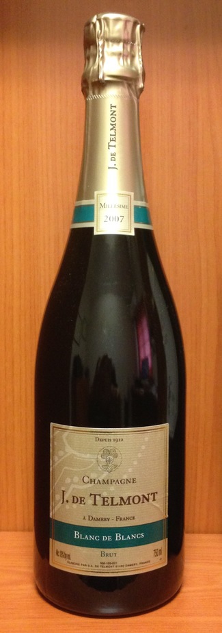 Champagne J. de Telmont Blanc de Blancs 2007